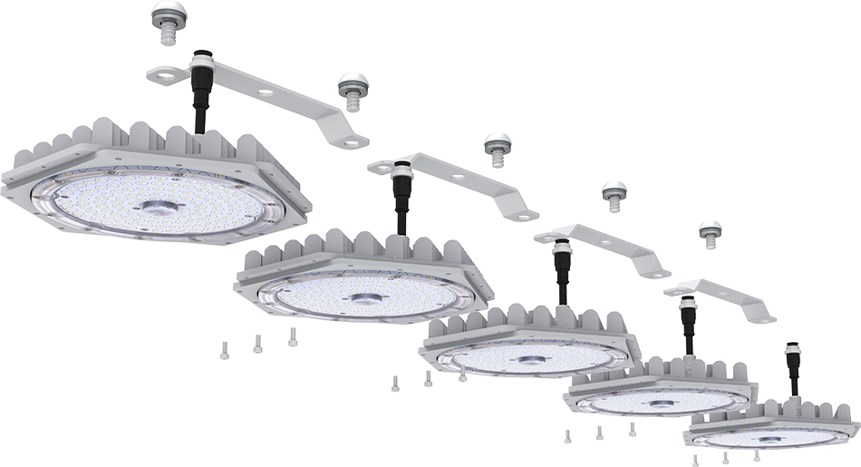 80 - 800 watt Grow Light with Modular Design