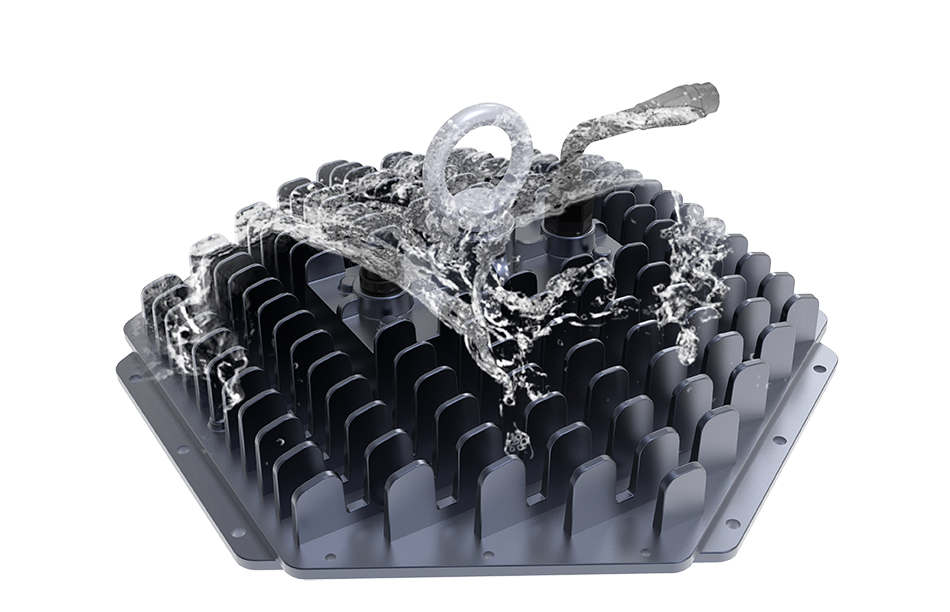 Waterproof Rating IP66 800 watt LED Grow Light